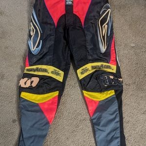 Rare Vintage Dupont Kevlar AXO Big Foam 999 Motorcycle Racing Pants 34 Waist